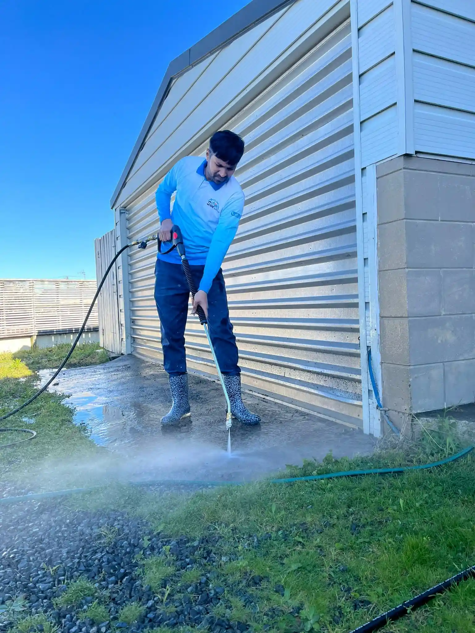 WATER BLASTING