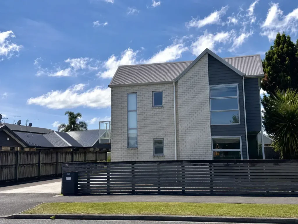 Body corporate residential property in Frankton before exterior maintenance.