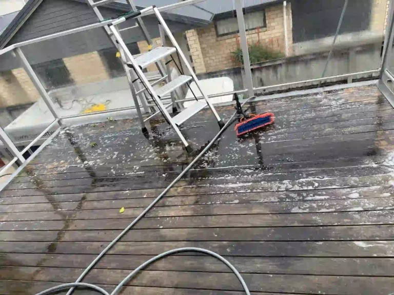 How We Clean Your Deck